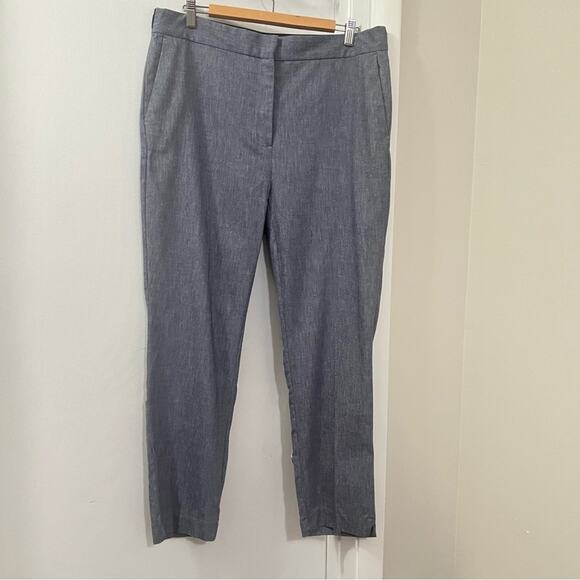 Zara Blue JOGGER WAIST TROUSERS Size Extra Extra Large XXL - Picture 6 of 7